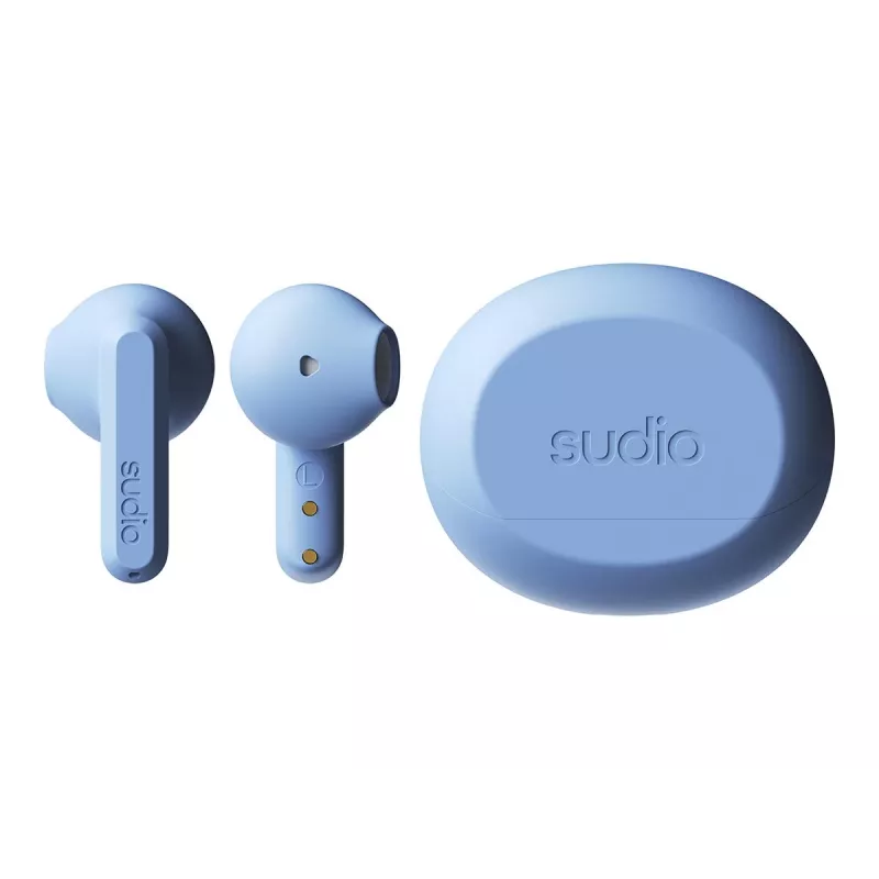 Sudio A3 True Wireless Earbuds, Bluetooth 5.4, Blue
