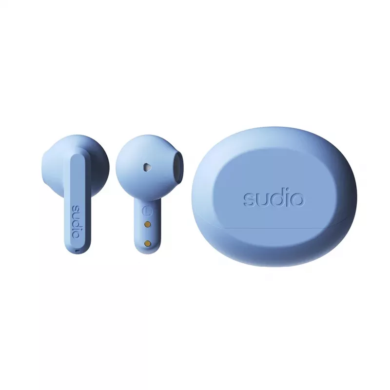 Sudio A3 True Wireless Earbuds, Bluetooth 5.4, Blue