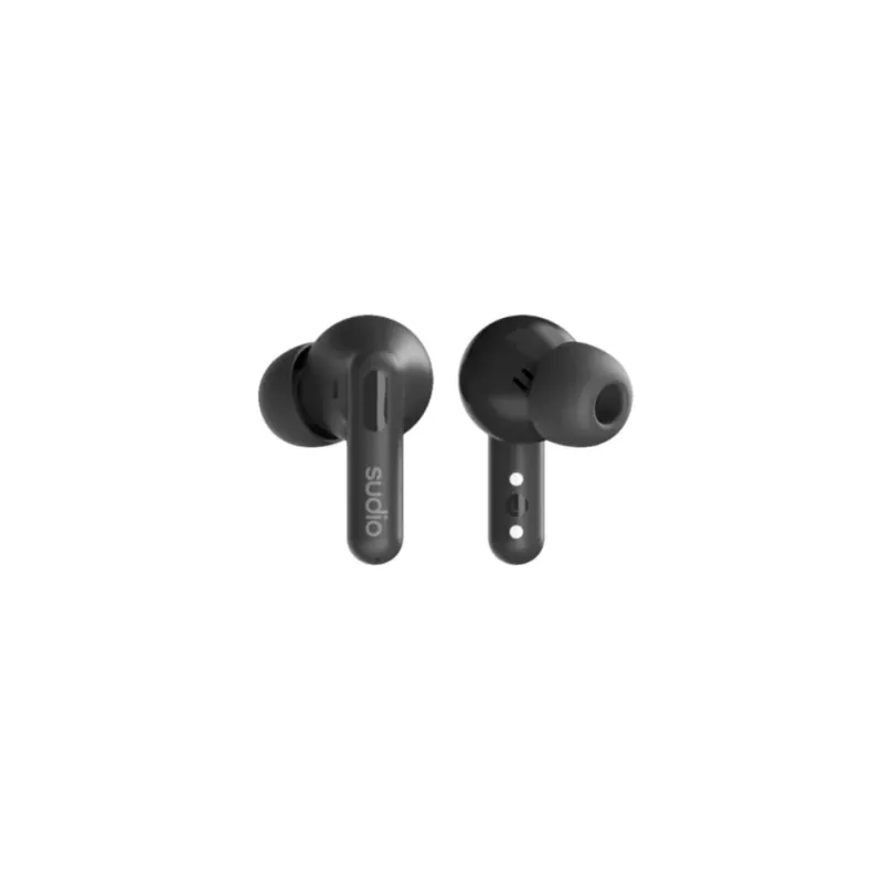 Sudio C8 True Wireless Earbuds, ANC, Bluetooth 5.4, Black