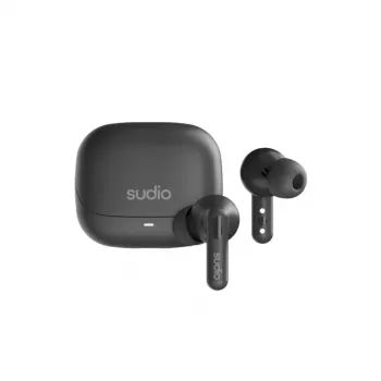 Sudio C8 True Wireless Earbuds, ANC, Bluetooth 5.4, Black