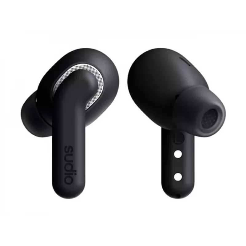 Sudio E4 Pro True Wireless Earbuds, Bluetooth 6.0, Midnight Black