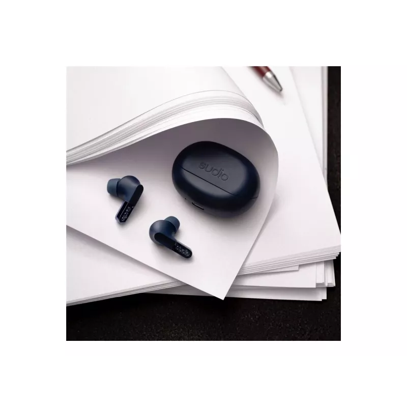 Sudio N3 Pro True Wireless Earbuds, Bluetooth 5.4, Midnight Navy