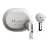 Sudio N3 True Wireless Earbuds, Bluetooth 5.4, Milky White