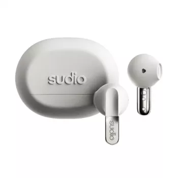 Sudio N3 True Wireless Earbuds, Bluetooth 5.4, Milky White