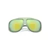 Sunglasses Armani Exchange Unisex AX4143SU83542 Rectangular Full Rim Plastic Black Dark Grey 67mm