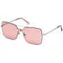 Sunglasses WEB EYEWEAR Woman WE0201-16U Cat Eye Havana Acetate Brown Lens 100% UV400