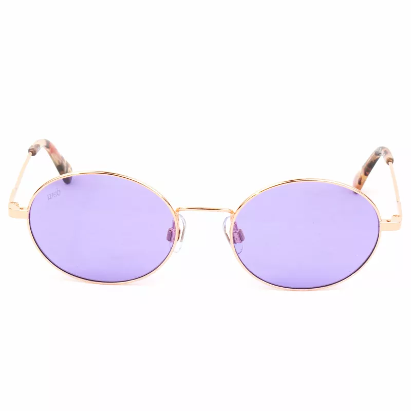 Sunglasses WEB EYEWEAR Woman WE0255-33Y Cat Eye Havana Brown Gradient 51mm