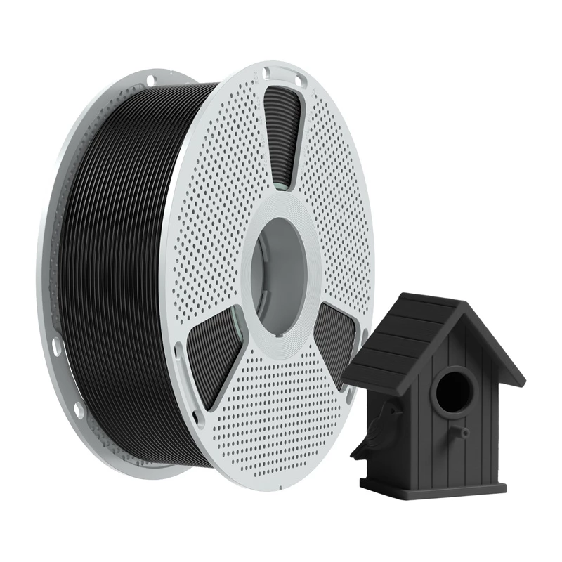 SUNLU ASA Filament 1.75mm Black – 1kg Spool for 3D Printing