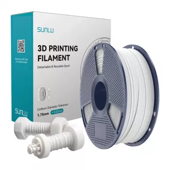 Sunlu High-Speed ABS Filament (White) 1.75 mm 1 kg (ABS H-S W)