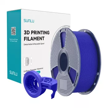 SUNLU PETG High-Speed Matte Filament Blue 1.75mm 1kg for FDM 3D Printers