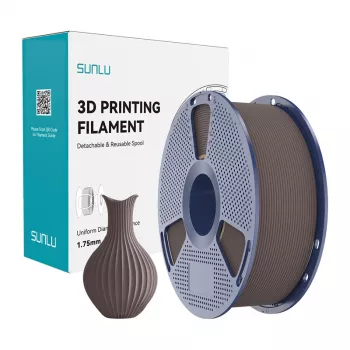 SUNLU PLA Classic Chocolate 3D Printer Filament 1.75mm 1kg