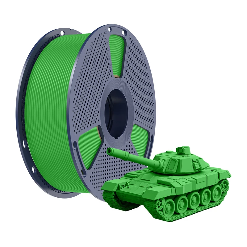 SUNLU PLA+ High-Speed 3D Printer Filament, Green, 1.75 mm, 1 kg