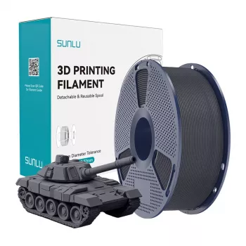 Sunlu PLA+ High-Speed Filament, Gray, 1.75 mm, 1 kg