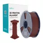 SUNLU PLA High-Speed Marble Filament, Brick Red, 1.75mm, 1kg