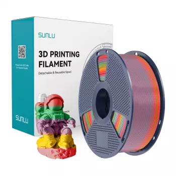 SUNLU PLA R 01 Rainbow PLA Filament 1.75mm 1kg for 3D Printer
