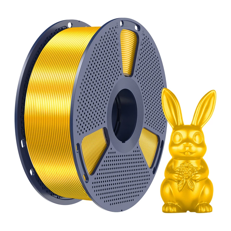 SUNLU PLA+ Silk Gold 1.75 mm 1 kg 3D Printer Filament