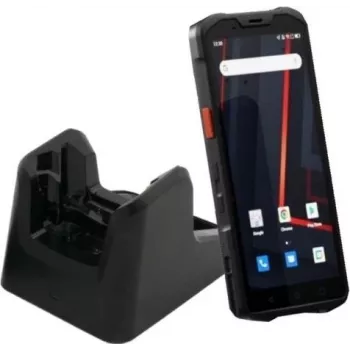 Sunmi L2s PRO 5.5 inch Android 12 Non-GMS Mobile Computer with Charging Cradle, 3GB/32GB, Octa-Core, No Scanner (P09064024-CRA)