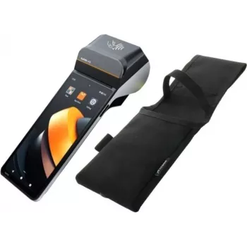 Sunmi V3 6.75 inch Android 13 POS Terminal with 58mm Receipt & Label Printer, 4G LTE, NFC, 7700mAh Battery, Charging Cradle Included (P06100007-HOL)