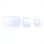Sunnylife 2+2+2 Lens Hoods for DJI Osmo Action 6 / Action 5 / Action 4 / Action 3 – Anti-Glare Protective Set, Black