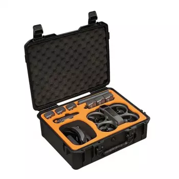 SUNNYLIFE AQX-14 Super Hard Case for DJI Avata 2 – IP67 Waterproof, Shockproof Drone Case with Custom Foam