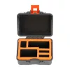 Sunnylife AQX-28 Mini Hard Case for DJI Osmo Action 3/4/6 – Black EVA & PU Leather
