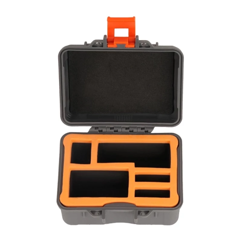 Sunnylife AQX-28 Mini Hard Case for DJI Osmo Action 3/4/6 – Black EVA & PU Leather
