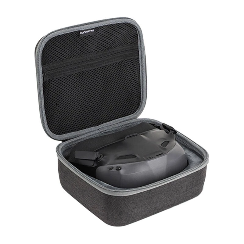 Sunnylife B937 EVA Hard Shell Goggle Storage Case for DJI FPV Goggles V2, Goggles 2 & Integra (Grey/Black)