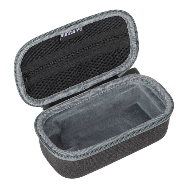 Sunnylife Carrying Case for DJI Mic / Mic 2 (B770) - Black, PU Leather Hard Shell