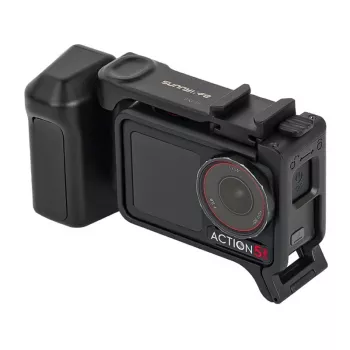 Sunnylife Magnetic Quick Release Mount for DJI Osmo Action 5 Pro / 4 / 3, Black