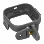 Sunnylife Mounting Frame Adapter for Insta360 GO Ultra – Black ABS, 1/4 inch Thread & Cold Shoe