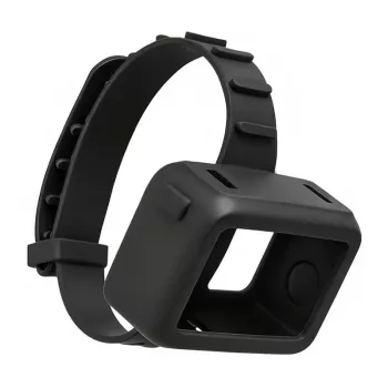 Sunnylife Silicone Protective Case and Strap Set for DJI Osmo Action 3/4 - Black