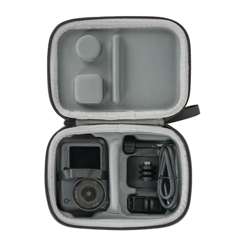 Sunnylife Standard Combo Carrying Case for DJI Osmo Action 6/5/4/3 - Black (OA6-B131-D)