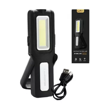 Superfire G12 Workshop Flashlight, 566lm, USB