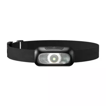 SUPERFIRE HL05-L Rechargeable LED Headlamp with Motion Sensor, 1000 Lumens, USB-C, IP44, Black