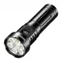 Superfire L24 USB-C Rechargeable LED Flashlight, 2500 Lumens, 500m Beam, IP44, Black