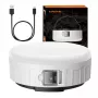 Superfire T25 Camping Lantern, 400 lm, USB Rechargeable, 3 Modes, Black