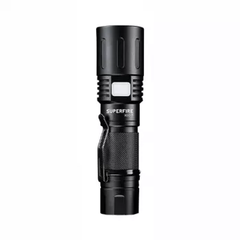 Superfire X60-T Flashlight 1500 Lumens USB Type-C Rechargeable