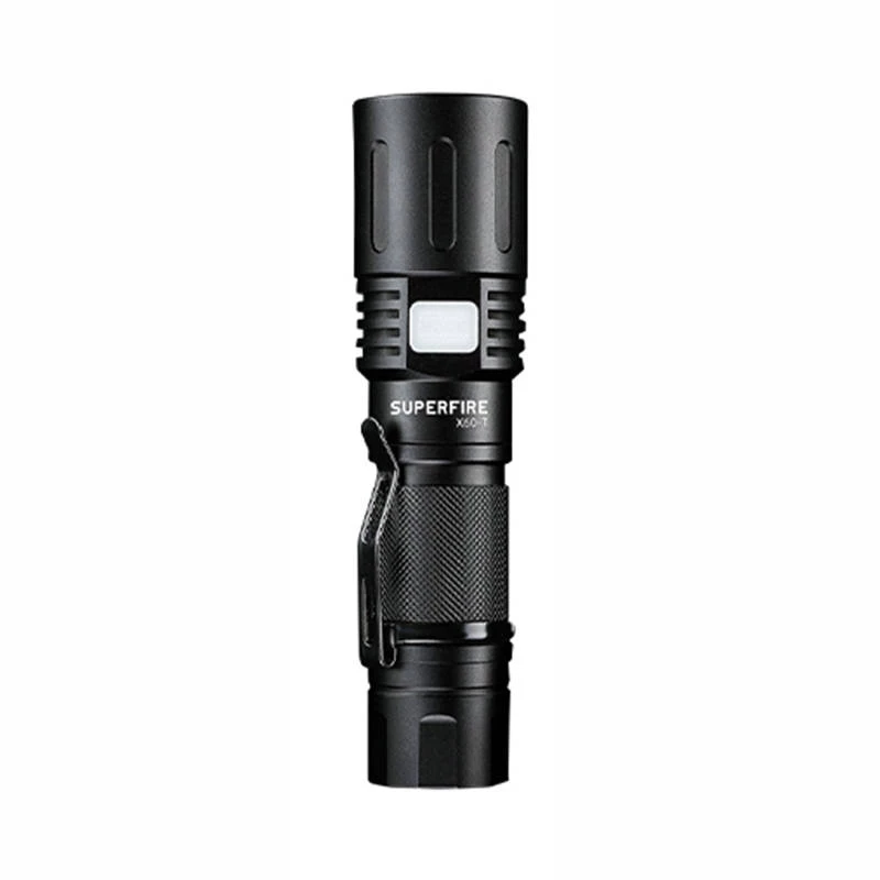 Superfire X60-T Flashlight 1500 Lumens USB Type-C Rechargeable