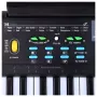 SUPRIMO 605 UFB 61-Key Keyboard with Microphone for Kids