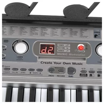SUPRIMO 824 USB - 49-Key Electronic Learning Keyboard with Microphone for Children