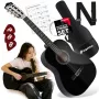 Suprimo CG34 BK Classical Guitar 3/4 36 inch Black