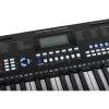 SUPRIMO EK611 61-Key Children's Learning Keyboard with LCD Display, 200 Tones, 128 Rhythms, Microphone and Music Stand