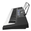 SUPRIMO EK611 61-Key Children's Learning Keyboard with LCD Display, 200 Tones, 128 Rhythms, Microphone and Music Stand
