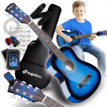 SUPRIMO JRA SET BB Acoustic Guitar 1/4 Blueburst
