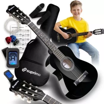 SUPRIMO JRC SET BK Classical Guitar 1/4 Black