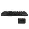 SUPRIMO MQ 6116 61-Key Children's Learning Keyboard with LCD, 128 Voices, 128 Rhythms, Recording, Microphone Input, Black