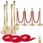 SUPRIMO RCP 4 Solid Gold Retractable Belt Post