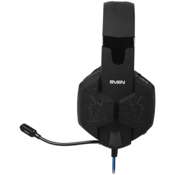 SVEN AP-U980MV Gaming Headset, USB, LED, 7.1, Black-Blue