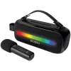 SVEN PS-255 Speaker, Black (12W, Bluetooth, FM, USB, Karaoke Mic, 3600mAh)