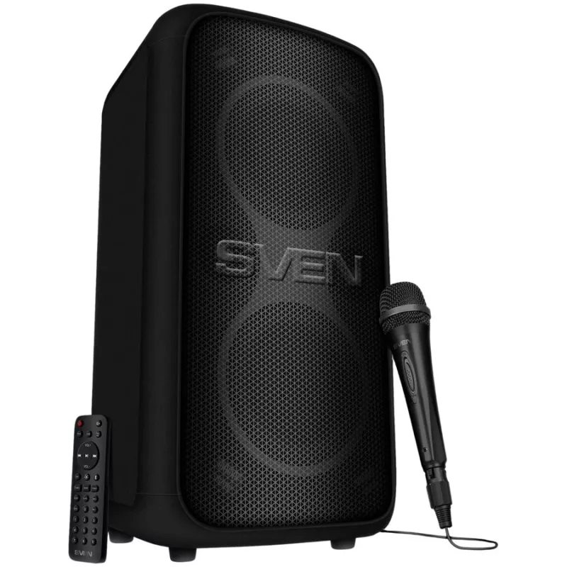 SVEN PS-960 2.0 Portable Bluetooth Speaker 160W TWS FM USB LED Black